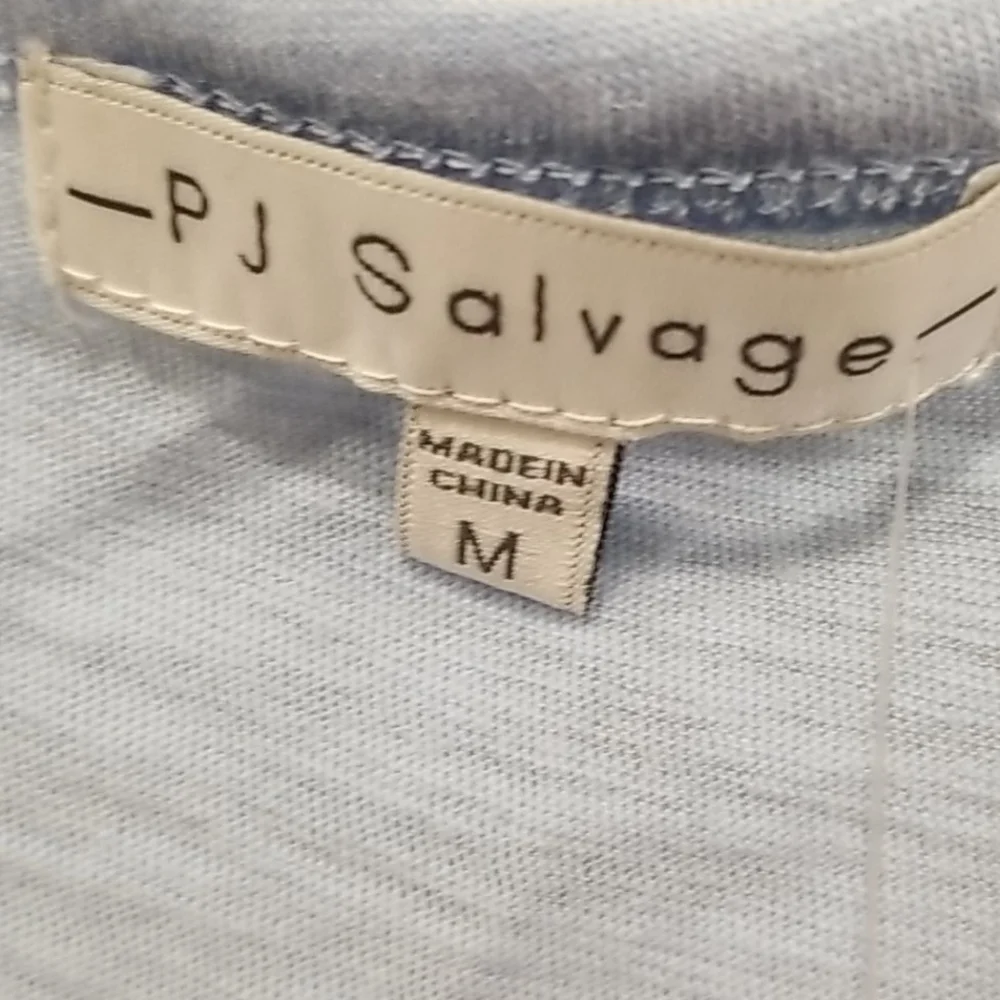 💕PJ SALVAGE💕 Lemons & Wine Graphic PJ Tank Top